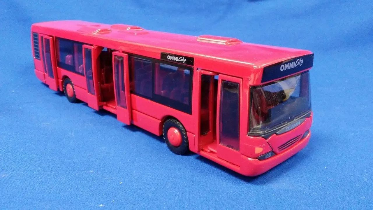 49461 scania bus diecast display