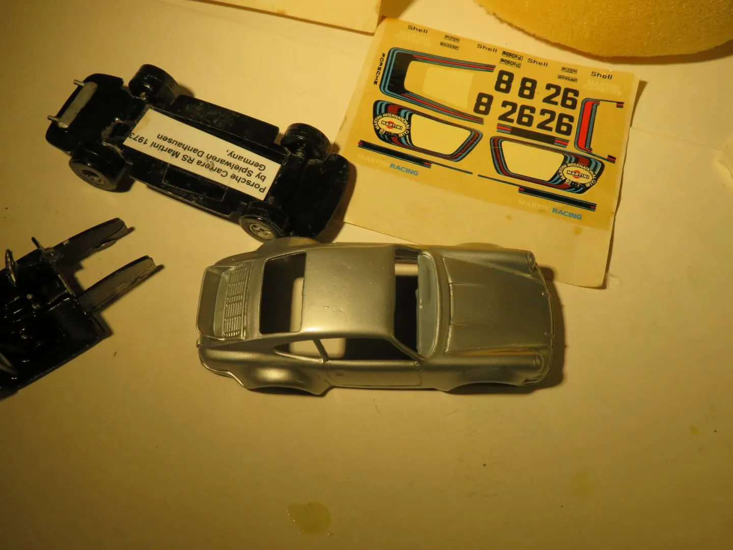 49496 porsche diecast shop scale
