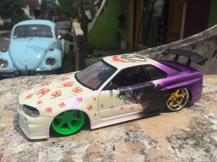 49500 custom diecast car paint job
