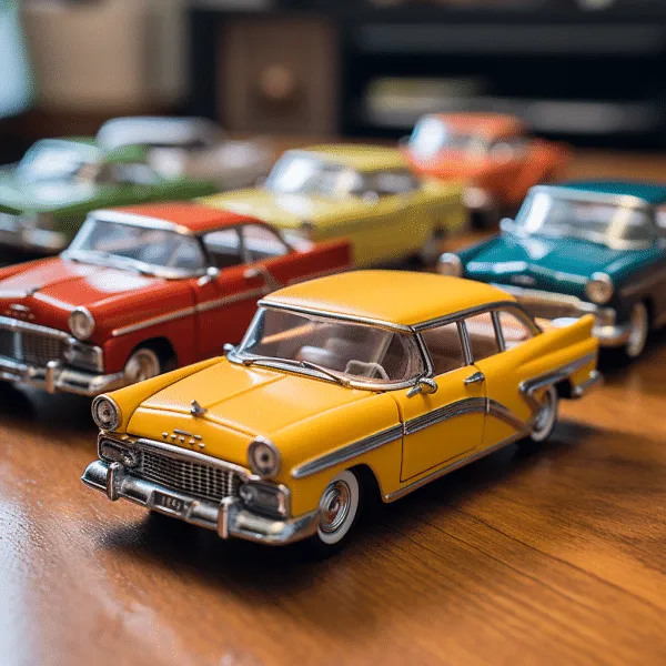 49535 diecast car collection display
