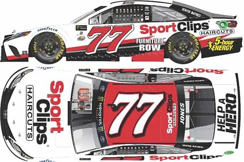49561 erik jones diecast car header