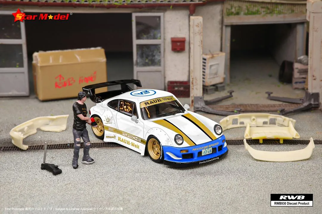 49589 porsche 993 diecast model 6