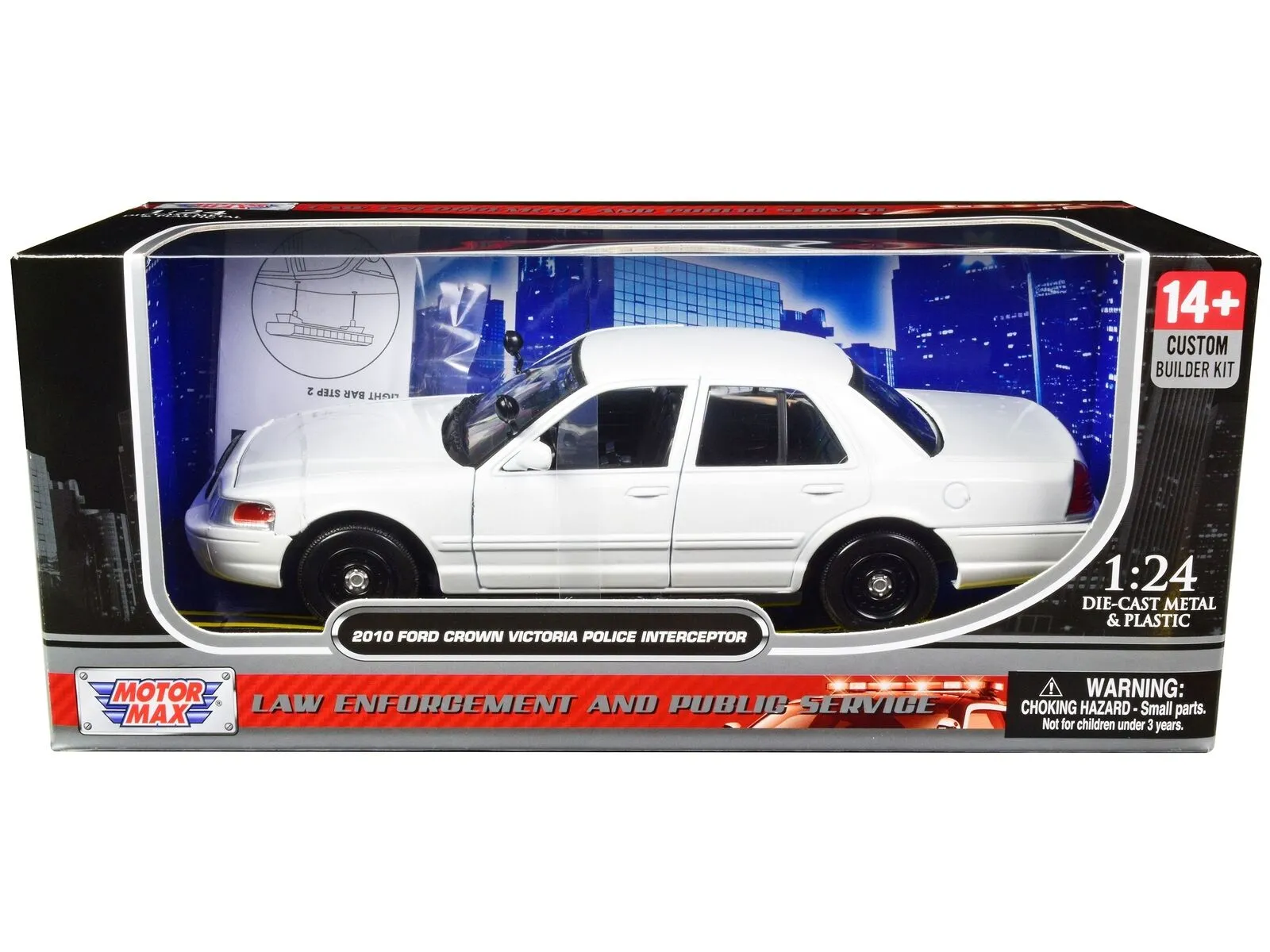 49597 diecast crown victoria display
