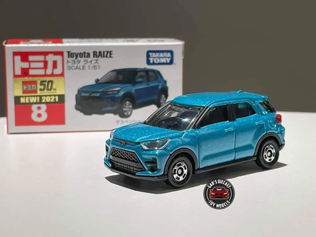 49610 toyota raize diecast collection