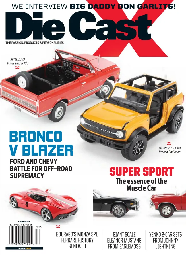 49612 diecast x magazine cover
