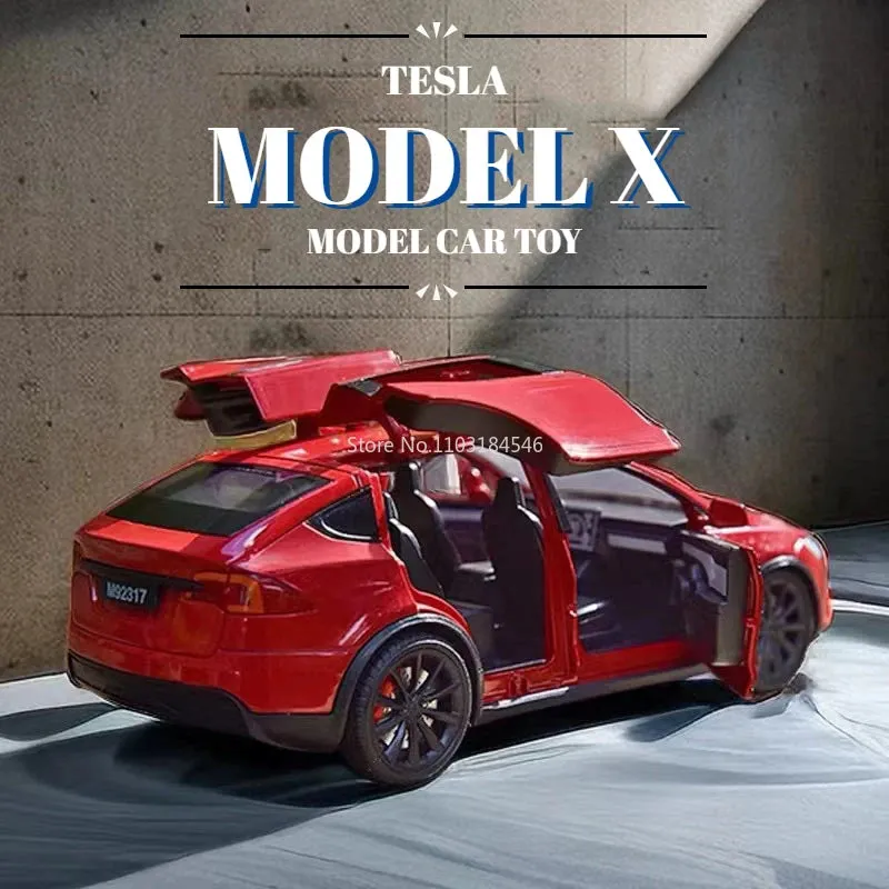49619 tesla model x diecast shops