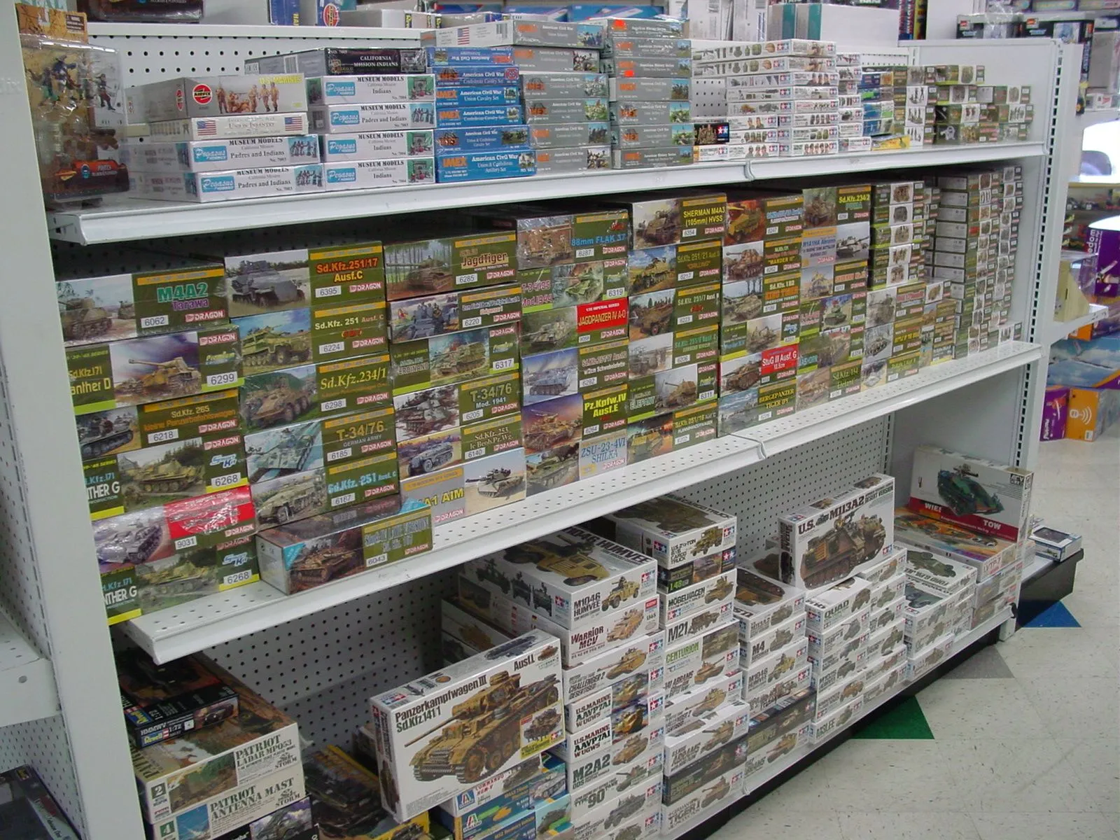 49669 diecast model shop exterior