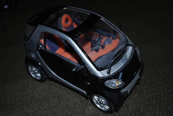 49679 diecast smart car toy interactive feature
