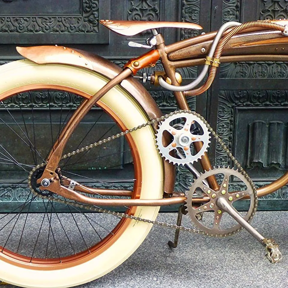 49694 painting diecast bicycle