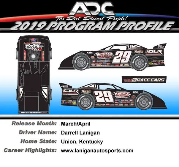 49698 dirt late model diecast blanks 7