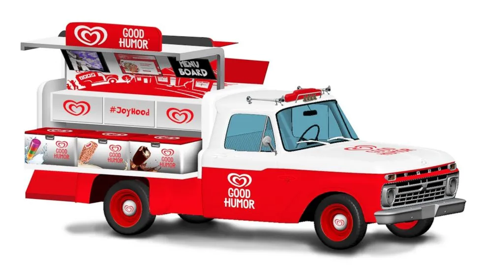 49711 good humor truck display