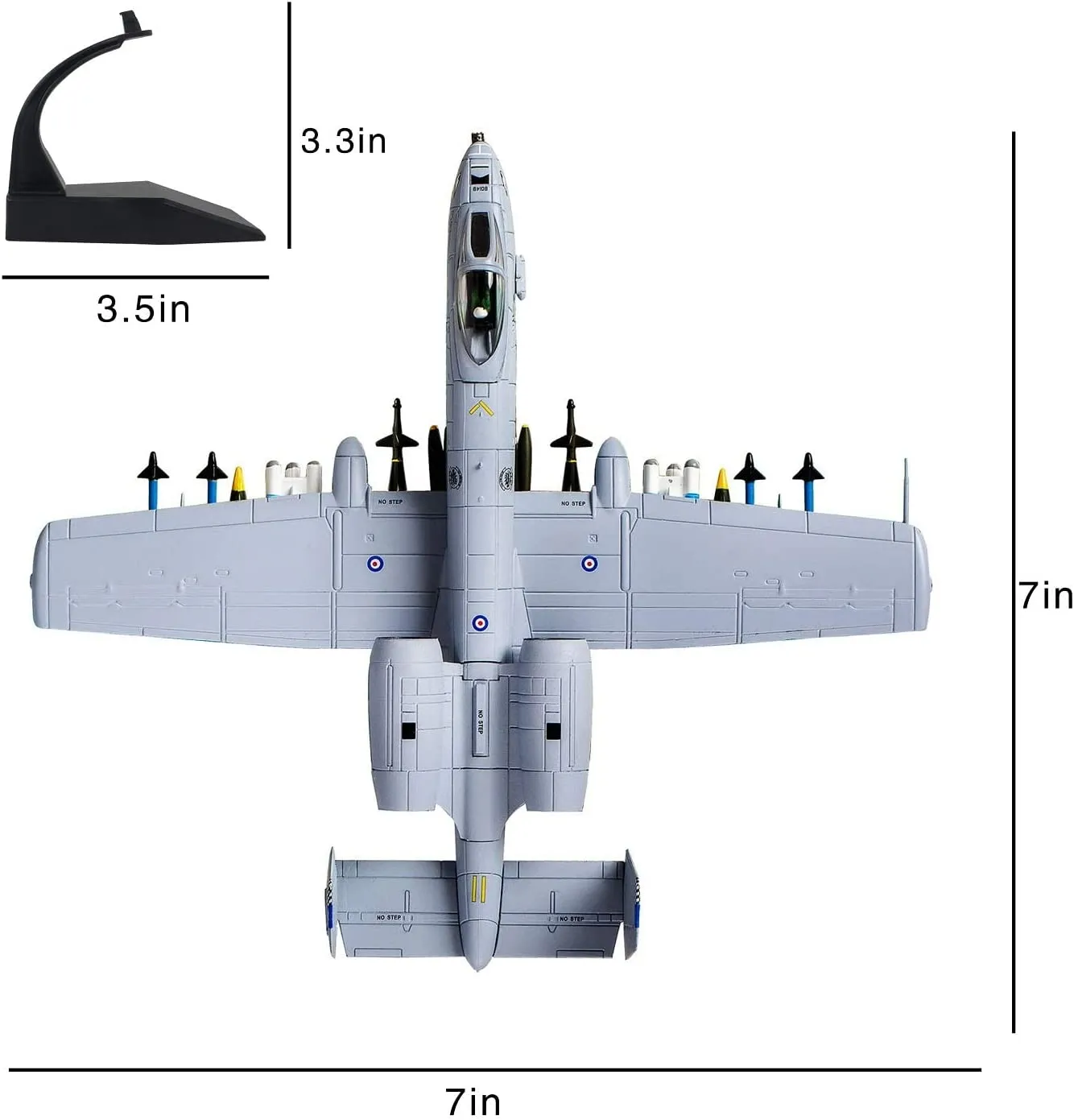 49713 f35 diecast model flying