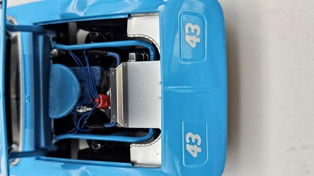 49730 superbird diecast under carriage