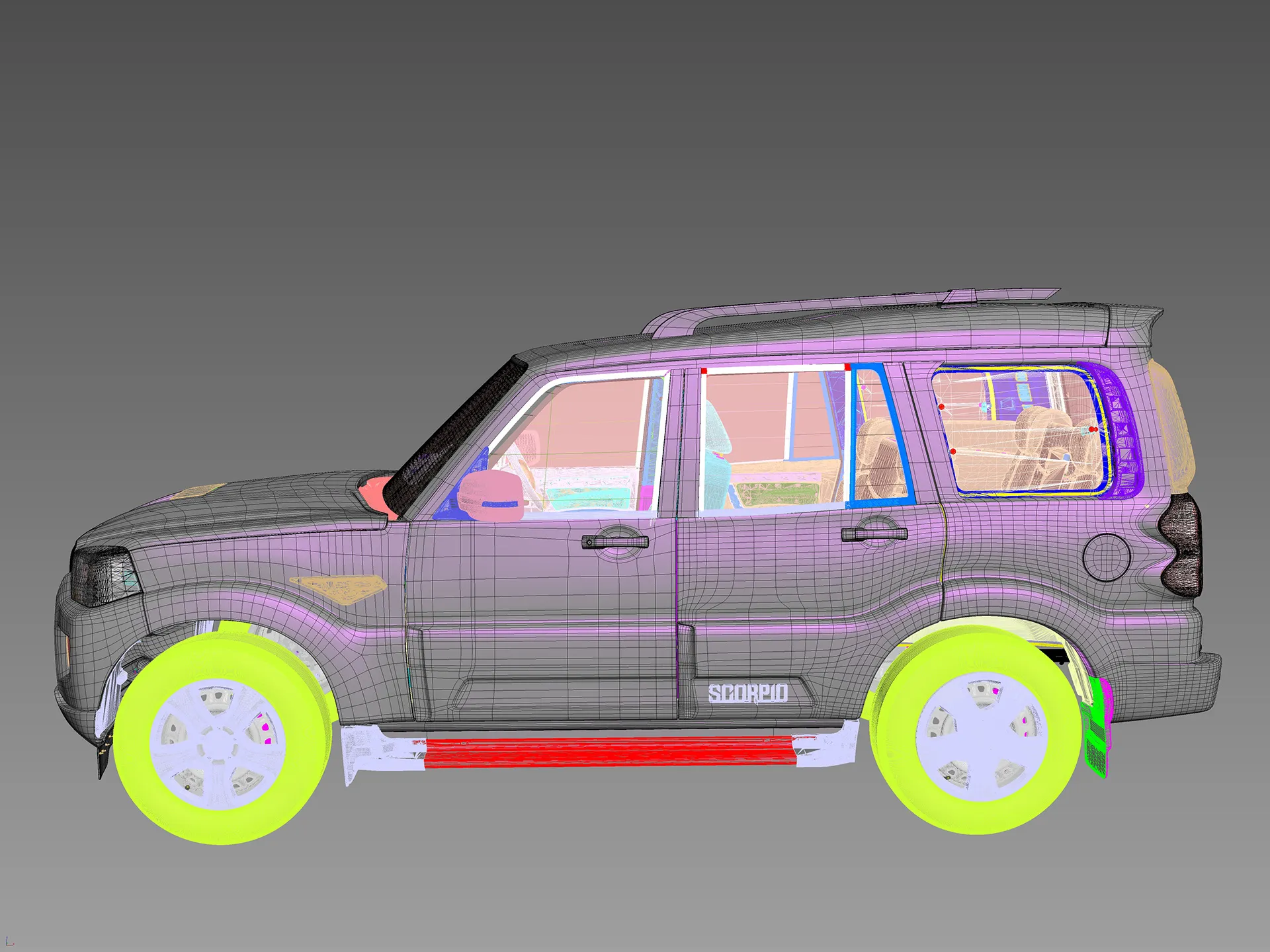 49735 diecast scorpio detailed design